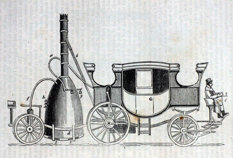 Burstall's 1829 Road Carriage